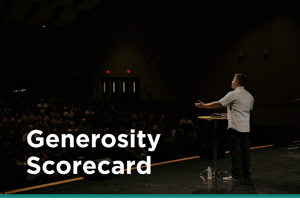 Generosity Scorecard