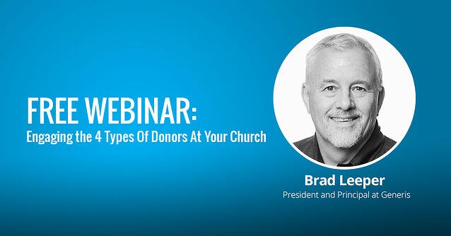 4 Types of Givers Webinar with Brad Leeper Generis