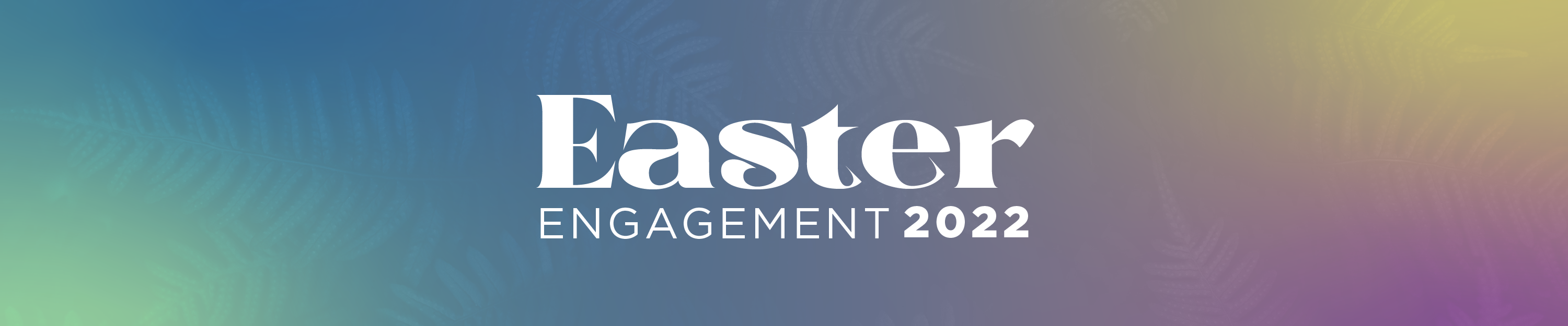 Easter egangement 2022 banner image