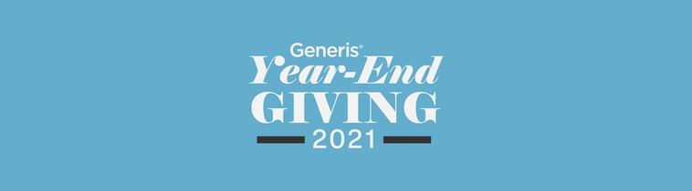 Year end giving banner
