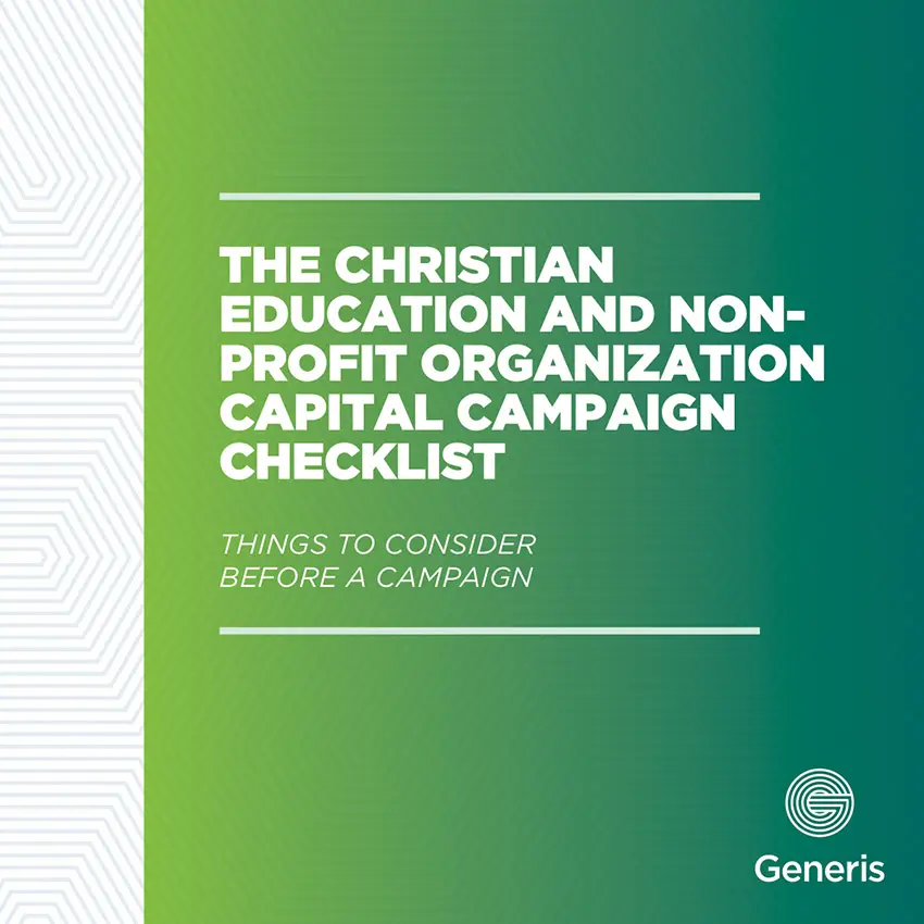 Capital Campaign Checklist