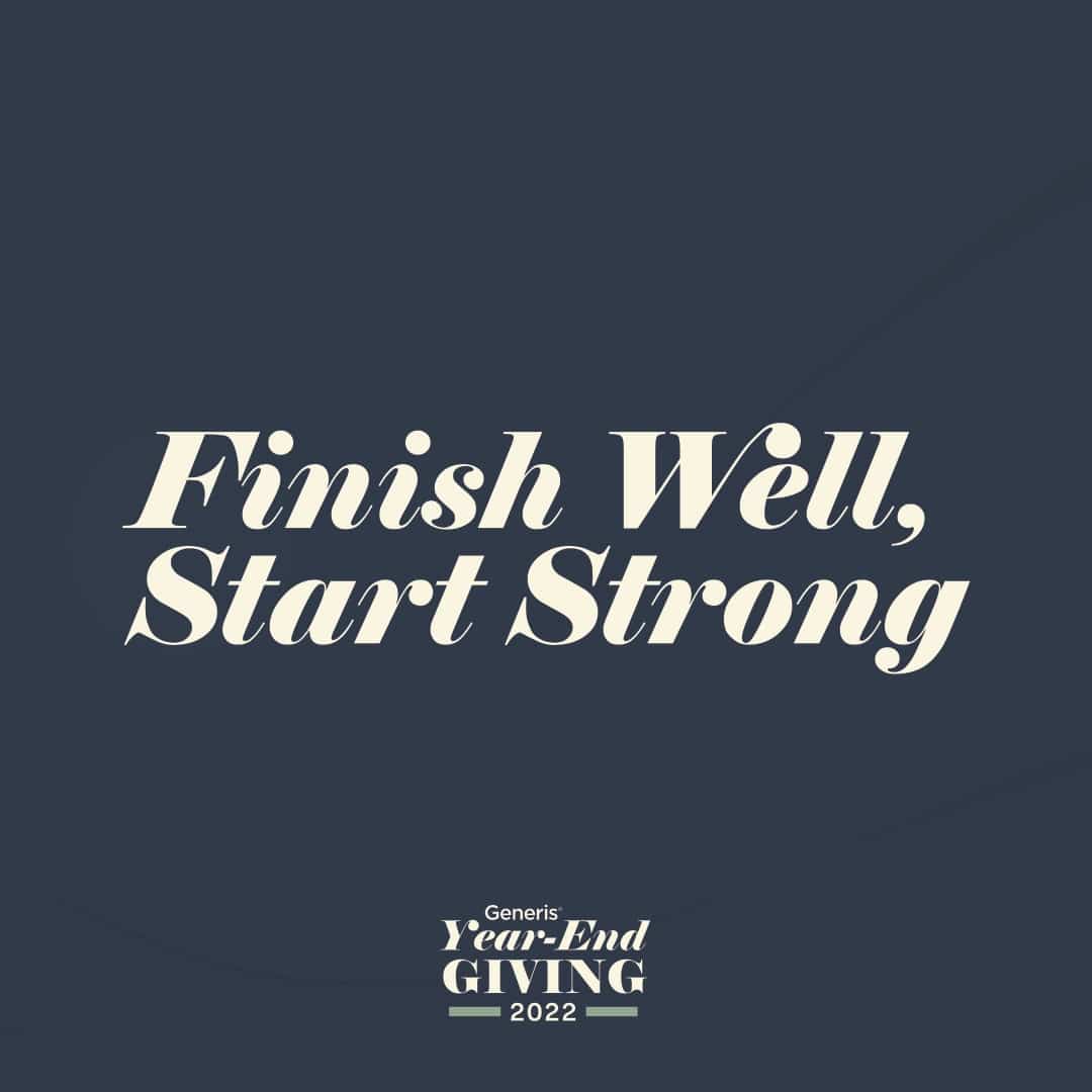 You are currently viewing Finish Well, Start Strong